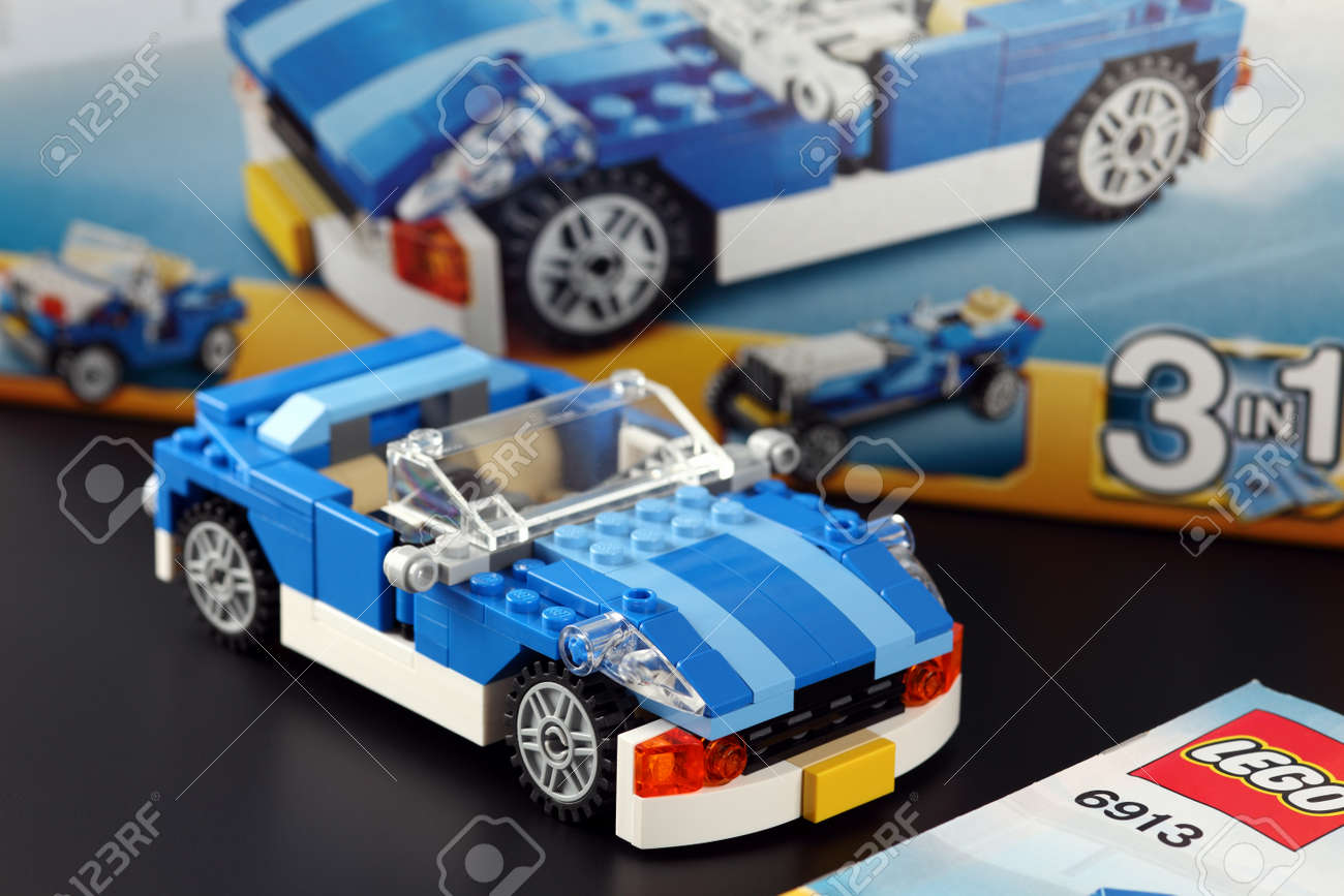 lego creator blue car