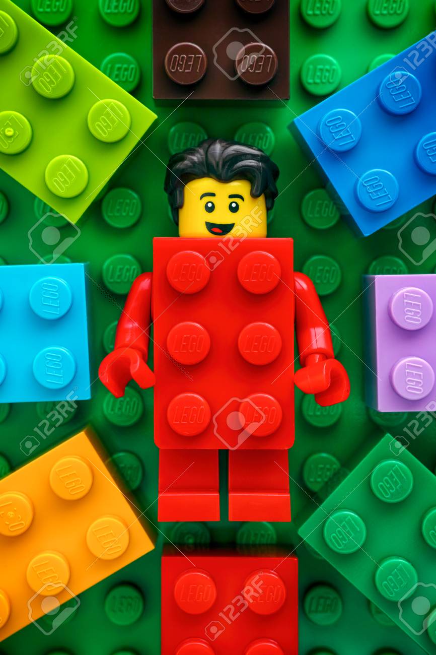 lego brick minifigure