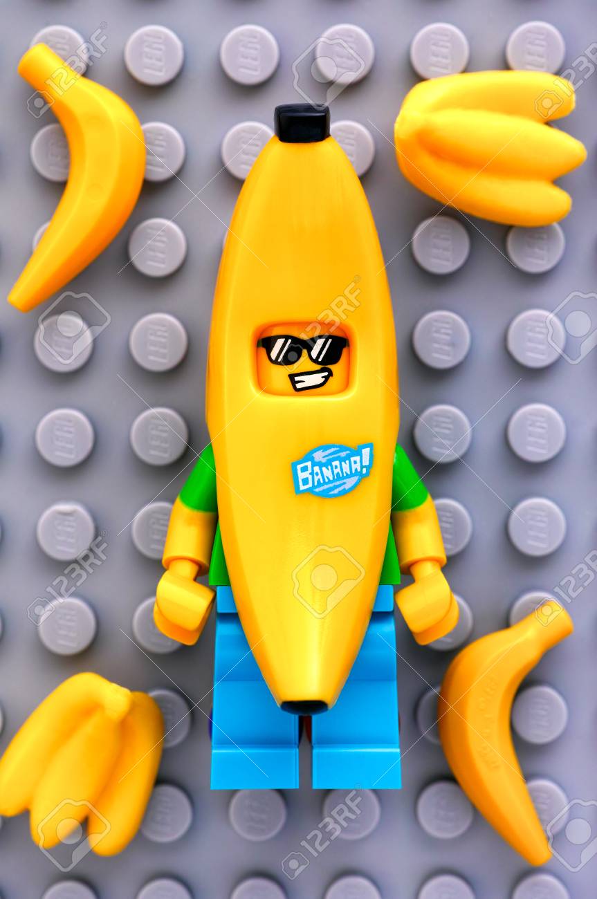 lego banana minifigure