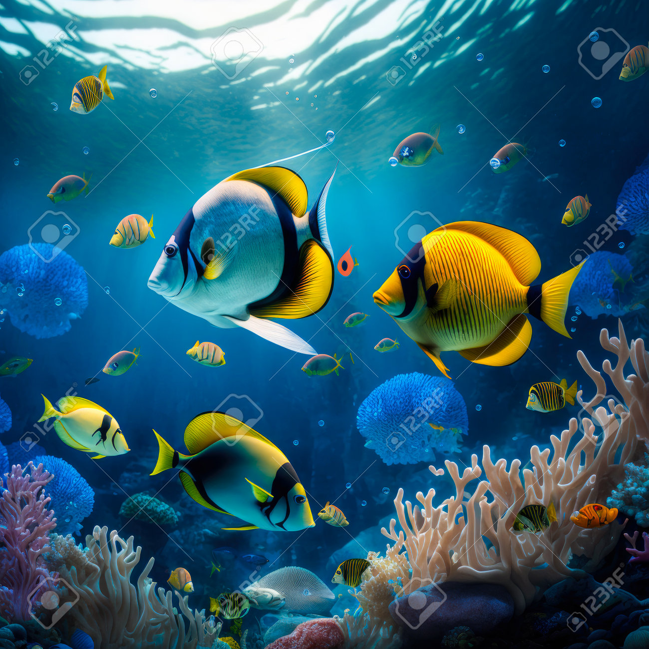 no.160 海底珊瑚 泳ぐスイミー