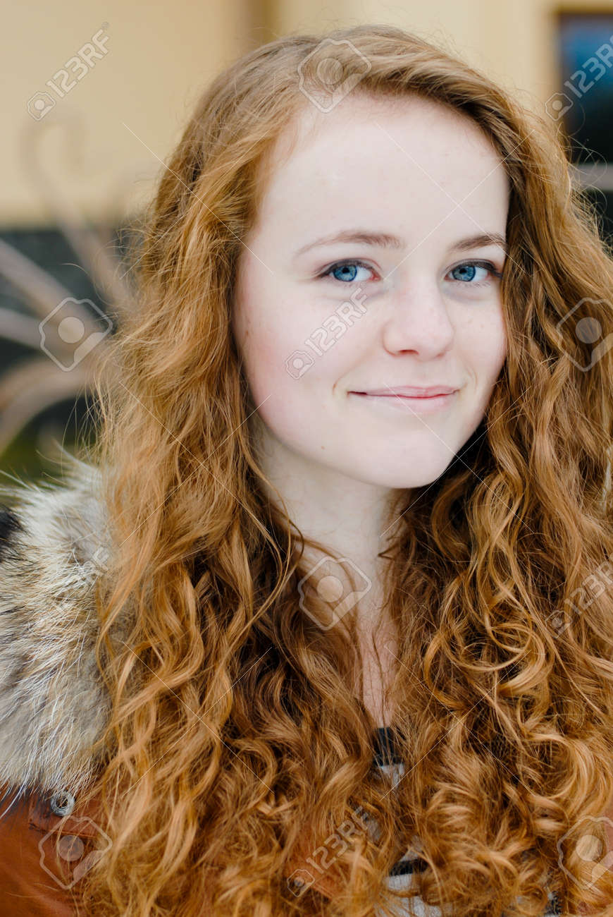 teenage redhead
