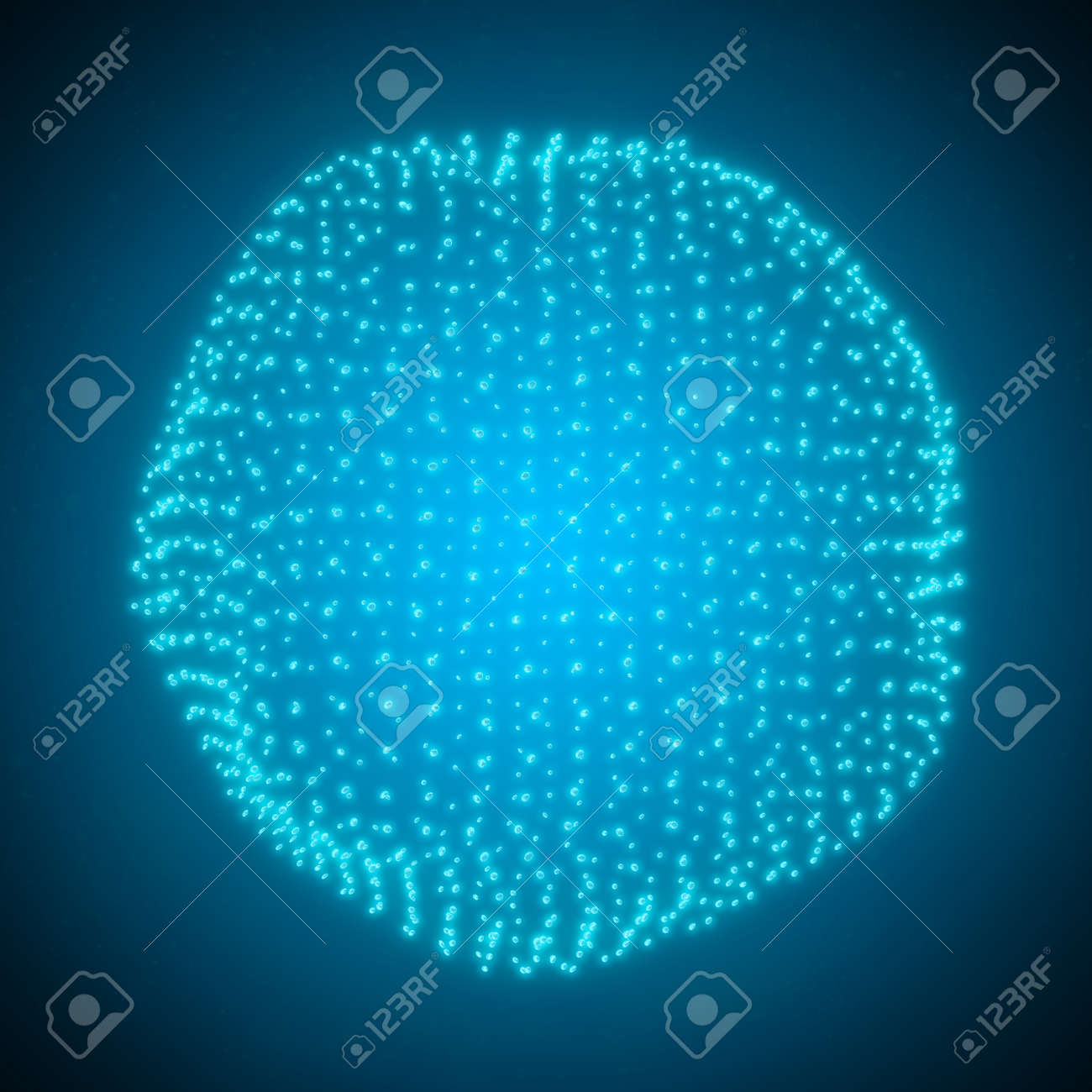 점으로 이루어진 구. 추상 글로브 그리드 3d 일러스트 로열티 무료 사진, 그림, 이미지 그리고 스톡포토그래피. Image  58901381