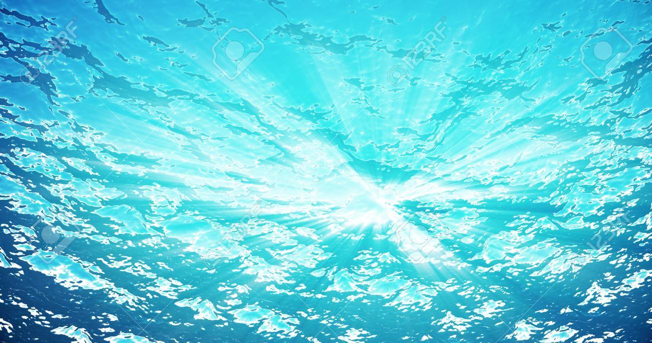 3d rendering ocean clear water. Free Photo Illustration - rawpixel