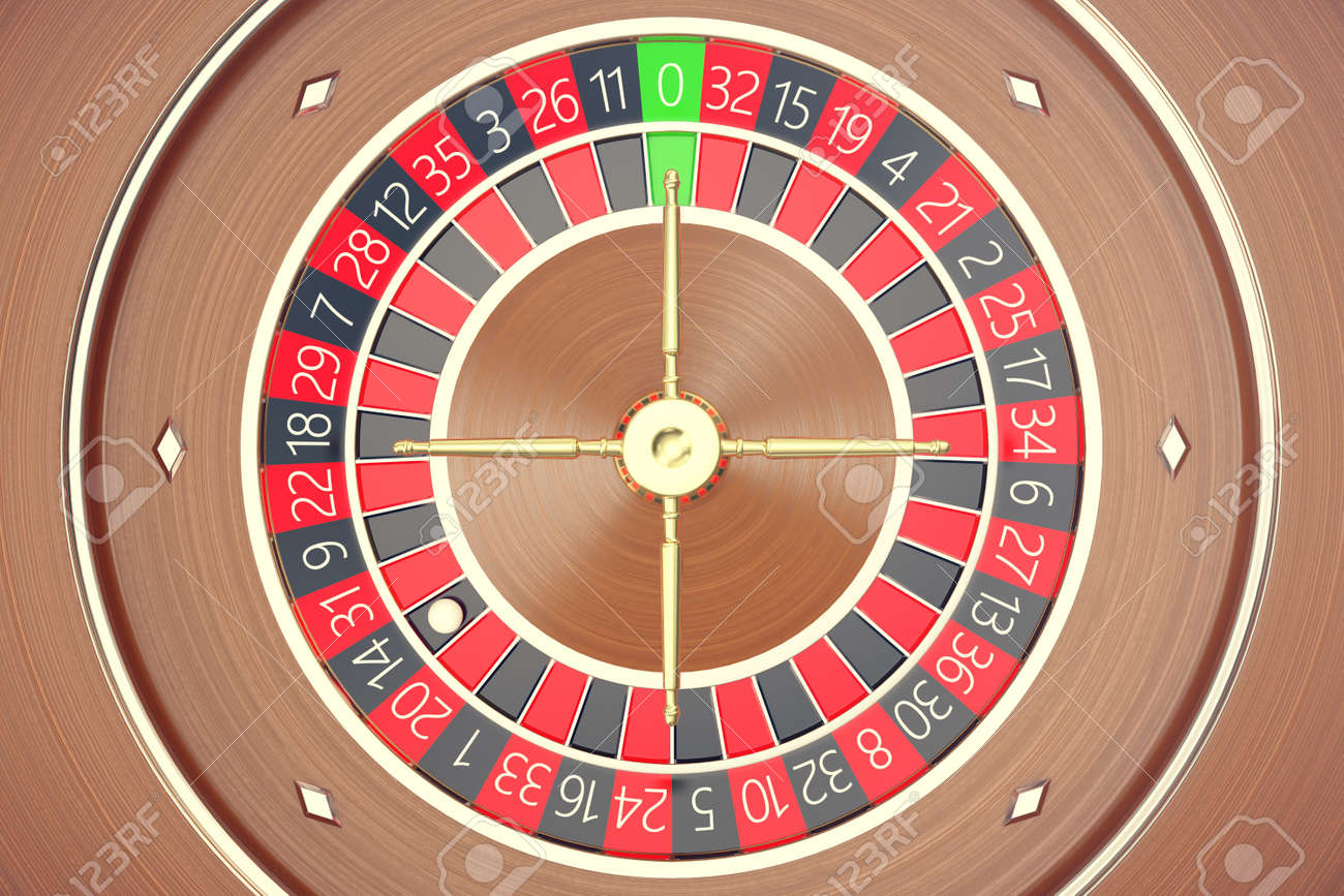 カジノ ルーレット ゲーム。カジノはギャンブル。コンセプト 3 D レンダリング。運命の輪。の写真素材・画像素材 Image 75920642