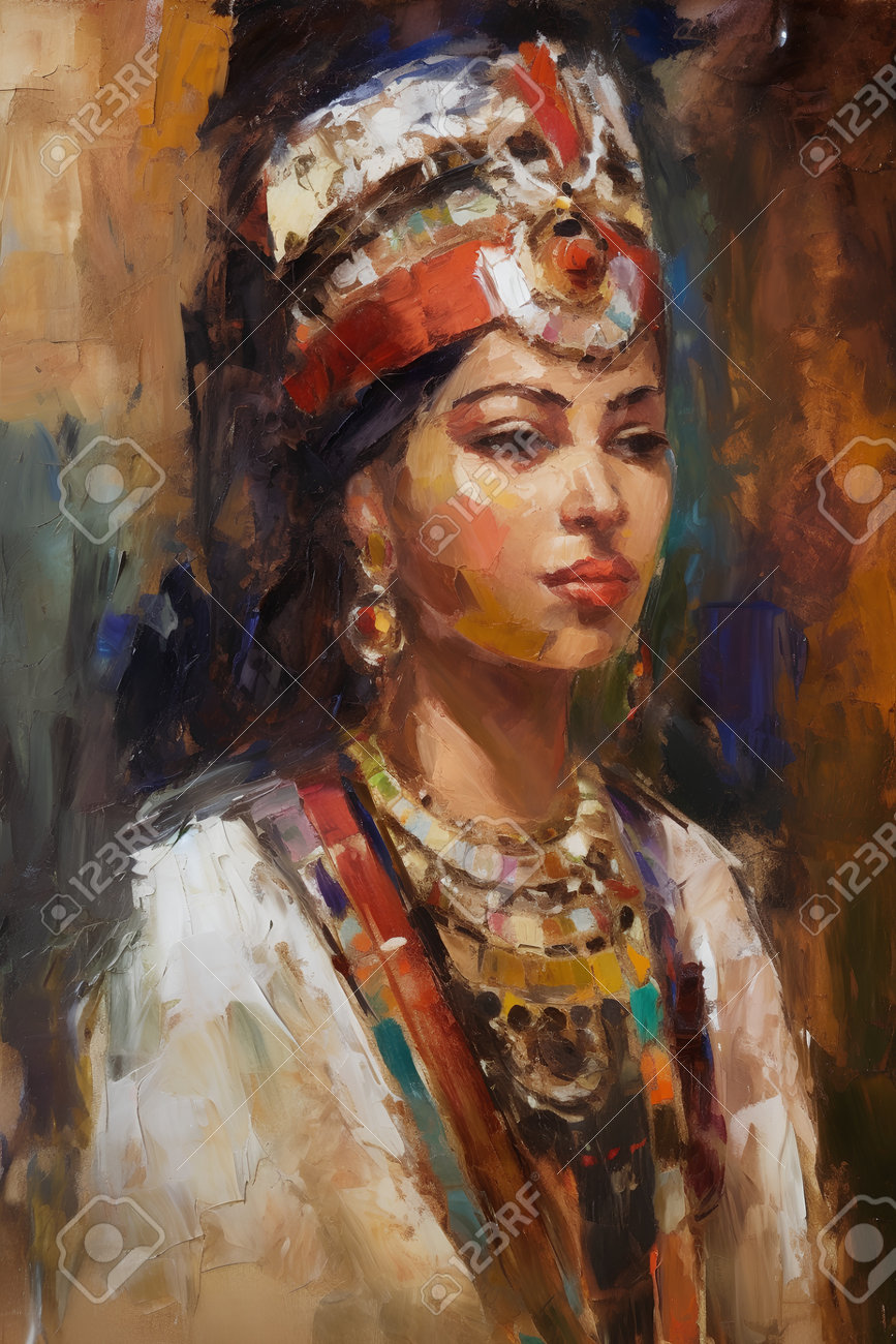 民族衣装を着た女性。油絵。支援のため、この絵を販売する。 民族衣装を着たウクライナ女性。油絵。ウクライナ支援のため