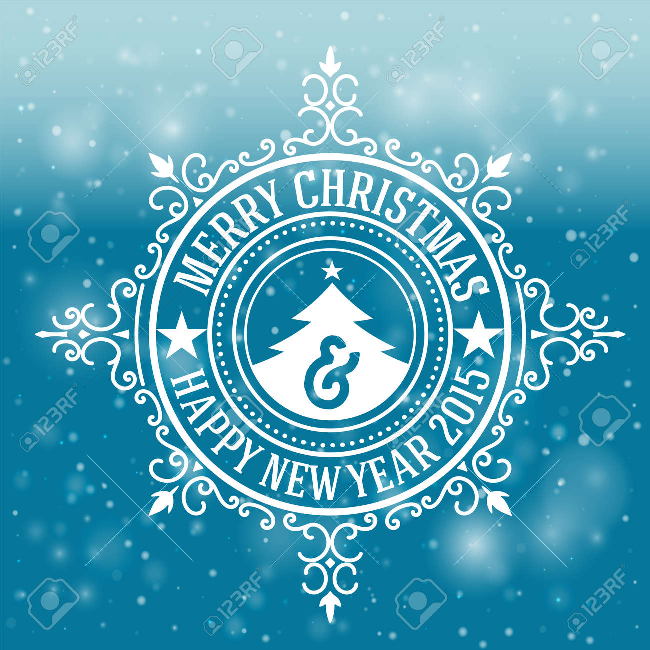 Weihnachts Grusskarte Hintergrund Vintage Schmuck Dekoration Mit Frohe Weihnachten Und Guten Rutsch Ins Neue Jahr Nachricht Vektor Illustration Lizenzfrei Nutzbare Vektorgrafiken Clip Arts Illustrationen Image 46750711