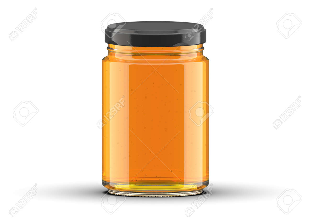 Download Glass Honey Jar Label Mockup Stock Photo Picture And Royalty Free Image Image 145093490 Yellowimages Mockups