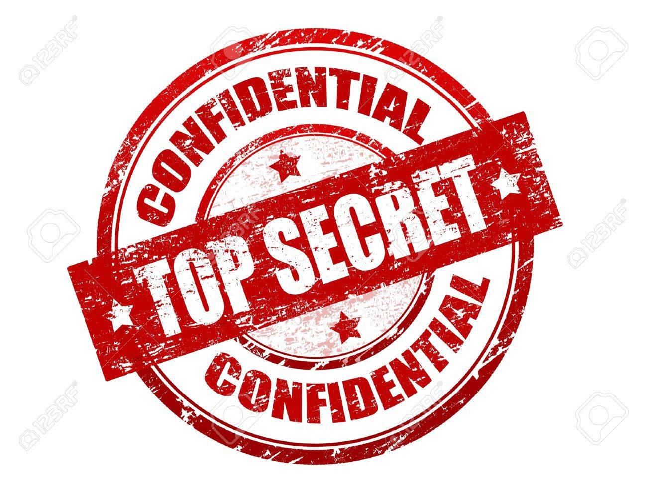 トップ シークレット スタンプ の写真素材 画像素材 Image