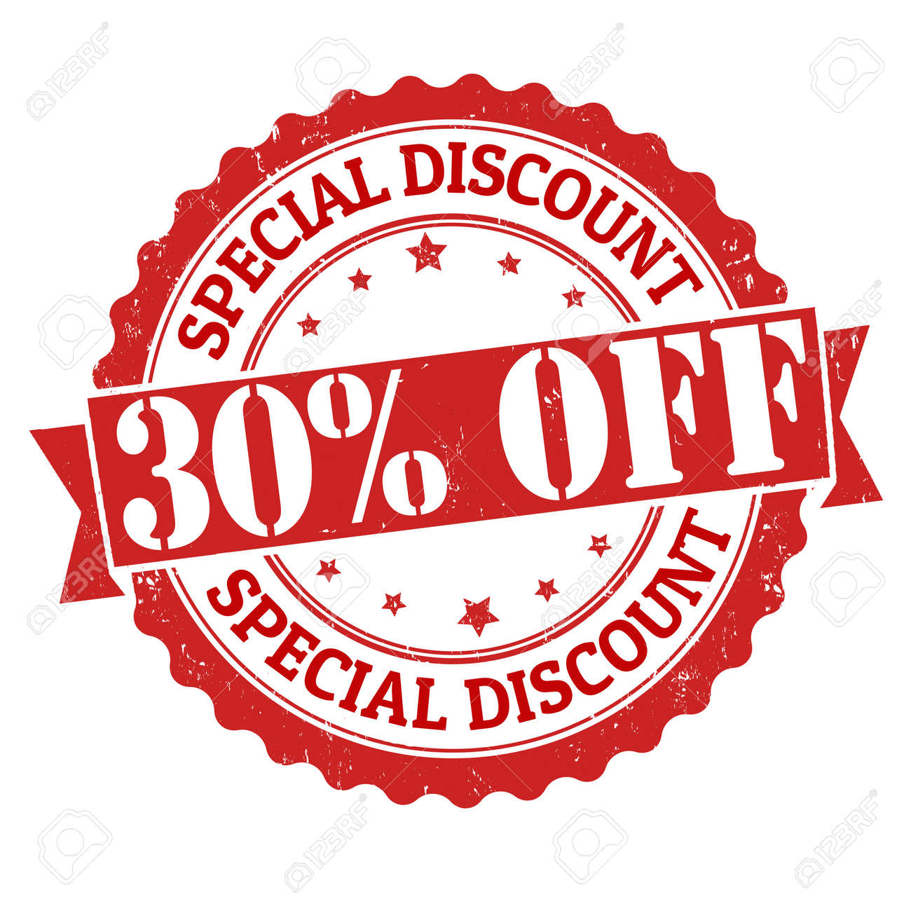 special discount 30 off