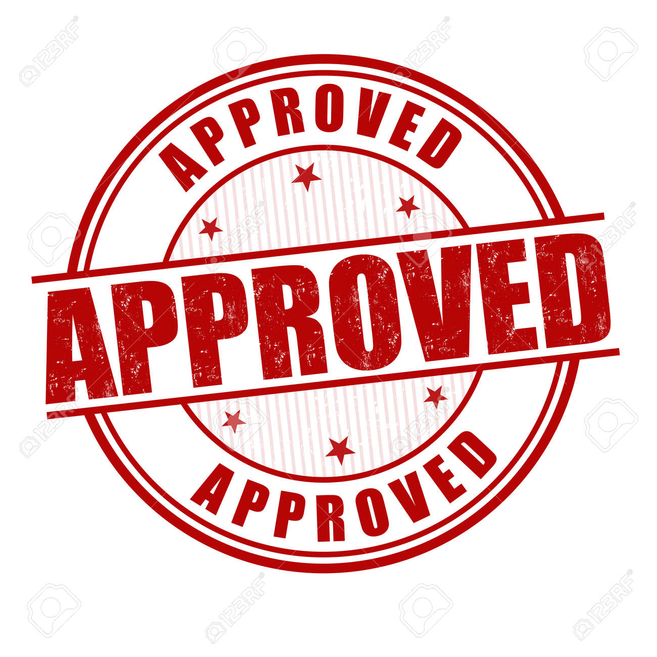 approved grunge rubber stamp on white vector illustration royalty