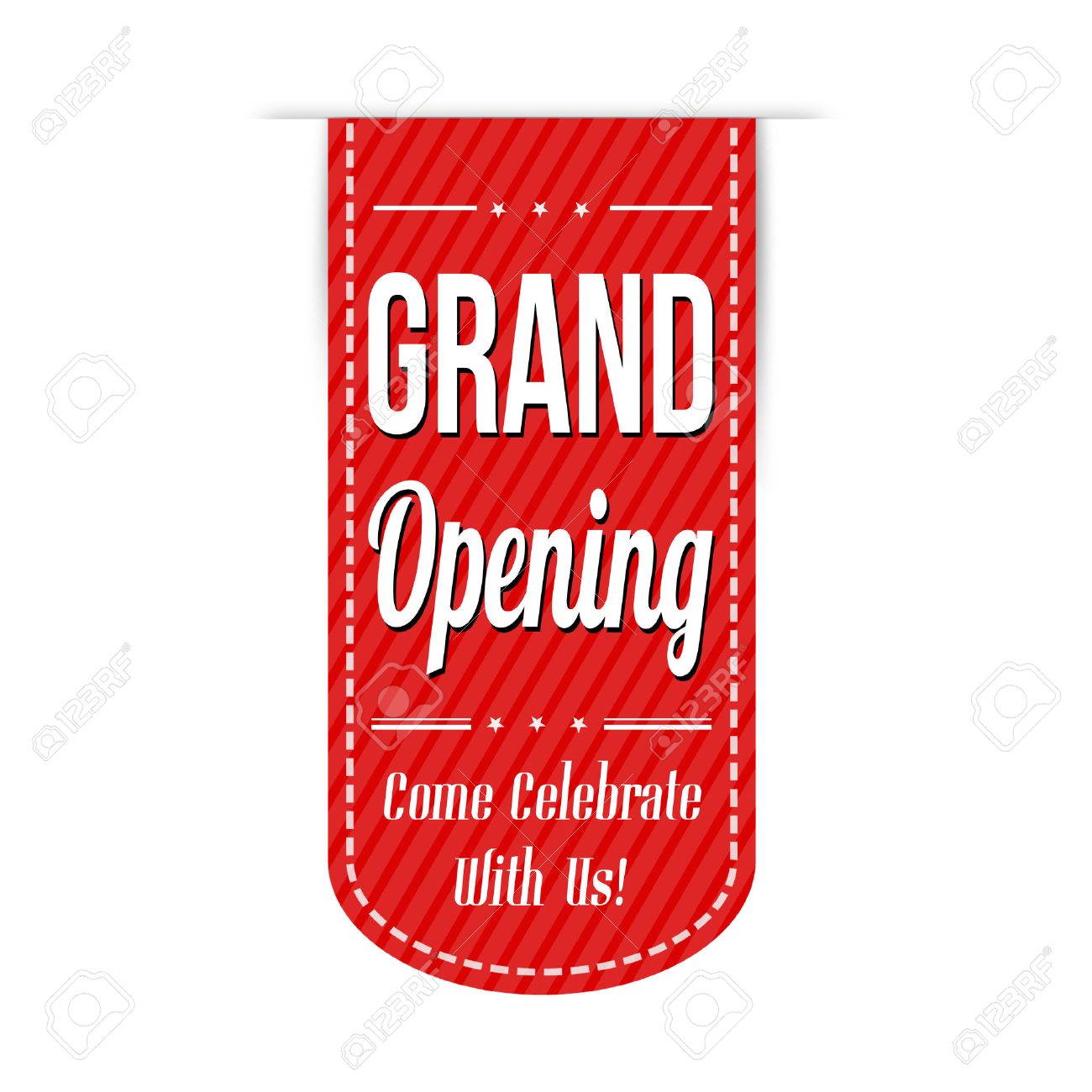 Grand Opening Banner Design Over A White Background Vector Illustration Royalty Free Cliparts Vectors And Stock Illustration Image 32436884