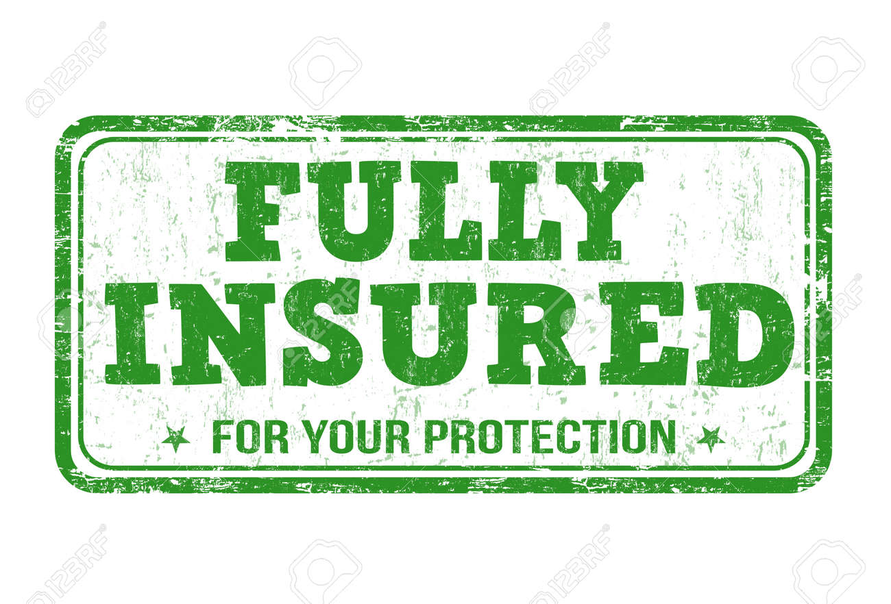 Fully insured grunge rubber stamp on white, vector illustration - 37771974 Fully insured grunge rubber stamp on white, vector illustration - 37771974