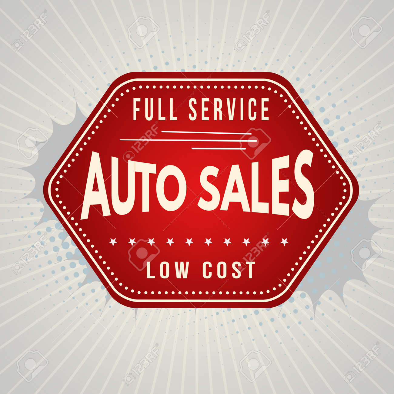 auto sales design template vector illustration auto sales template