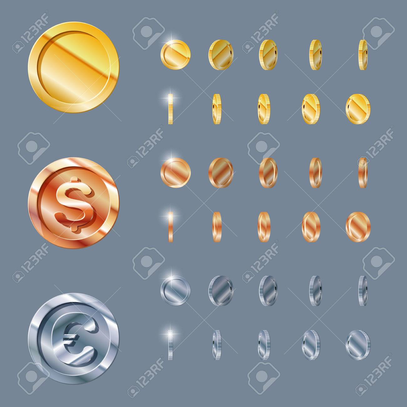 Gifアニメ フリー素材 コイン (98) 사진