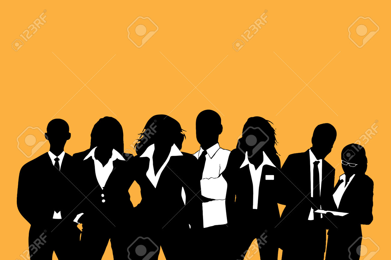 Business People Silhouette Set Of 7 Unique High-detailed Silhouettes  Featuring Beautiful Models Royalty Free SVG, Cliparts, Vectors, and Stock  Illustration. Image 171505710., image size:1300x867