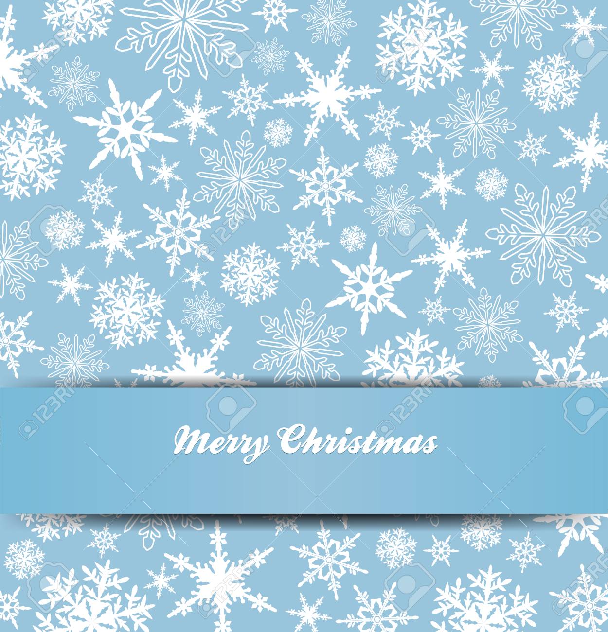 snowflake christmas card backgrounds