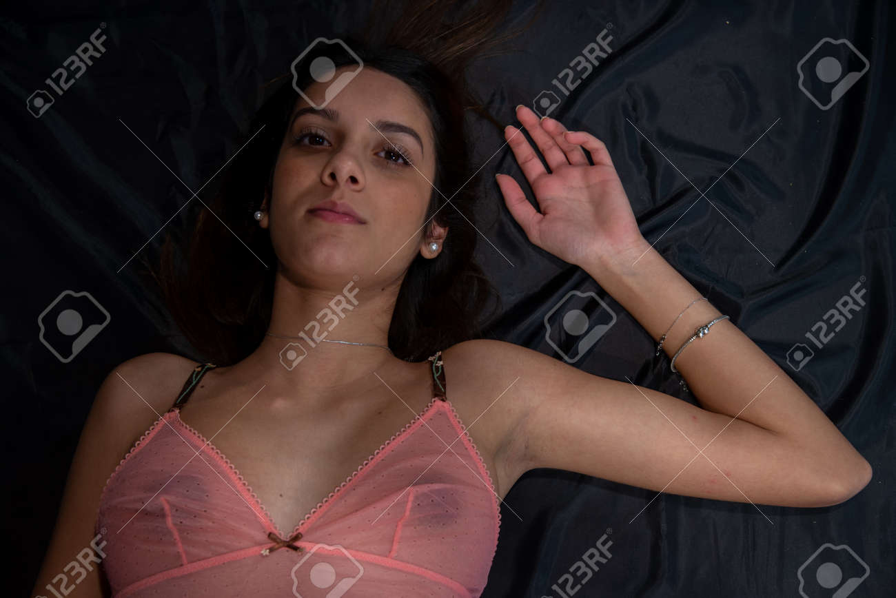 pink transparent top