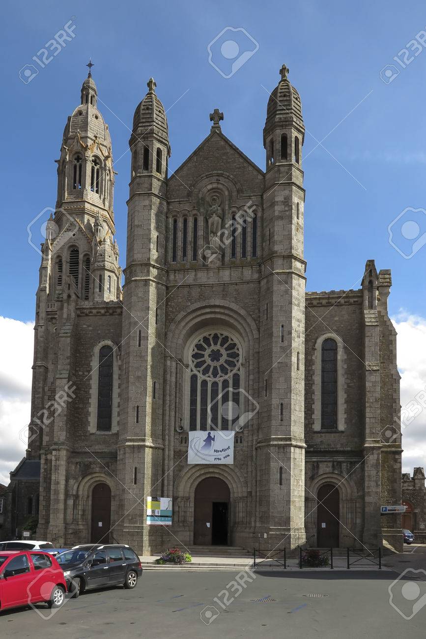 The Basilica Of St Louis De Montfort At Saint Laurent Sur Sevre Stock Photo Picture And Royalty Free Image Image 85843901
