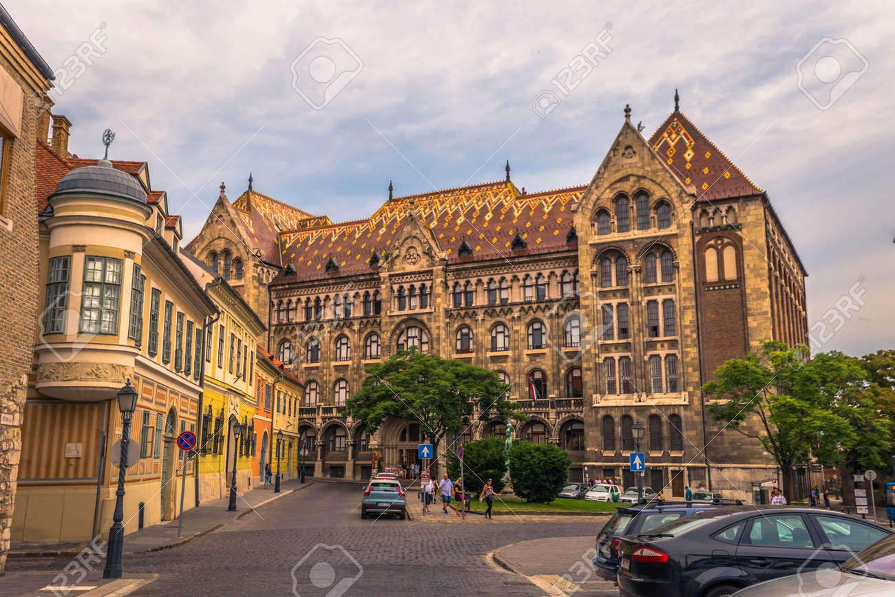 Budapest - June 22, 2019: Old Town Of The Buda Side Of Budapest, Hungary Stock Photo, Picture and Royalty Free Image. Image 128211730.