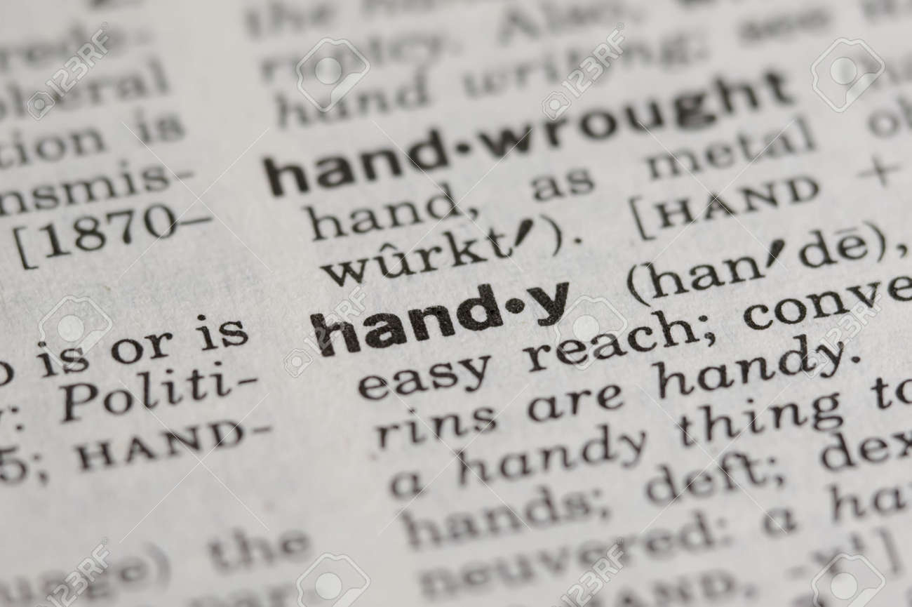 Handy Definition Stock Photo, Picture And Royalty Free Image. Image 340088.