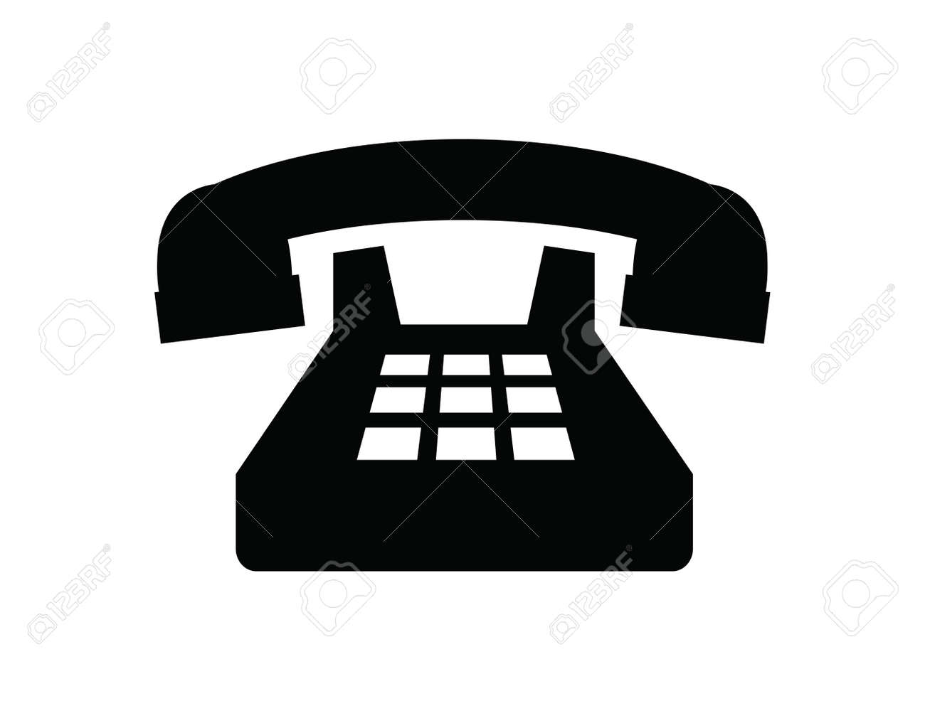 電話のアイコン のイラスト素材 ベクタ Image