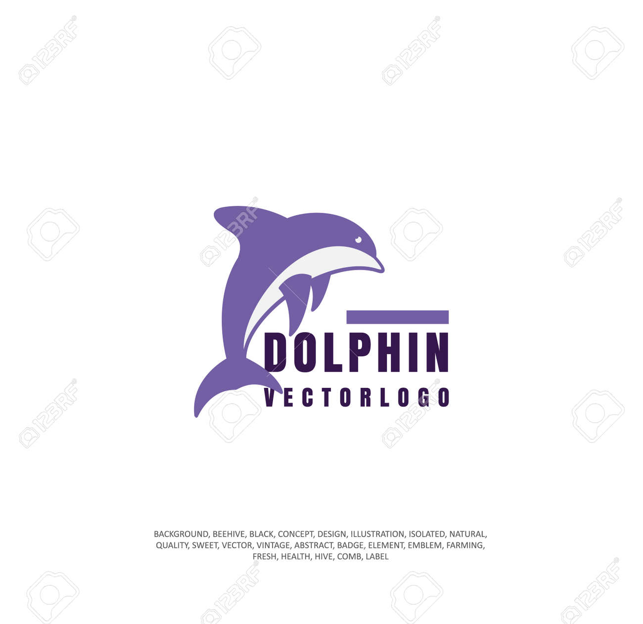 イルカベクトルイラスト野生動物アイコン 海洋画像 のイラスト素材 ベクタ Image 96561182