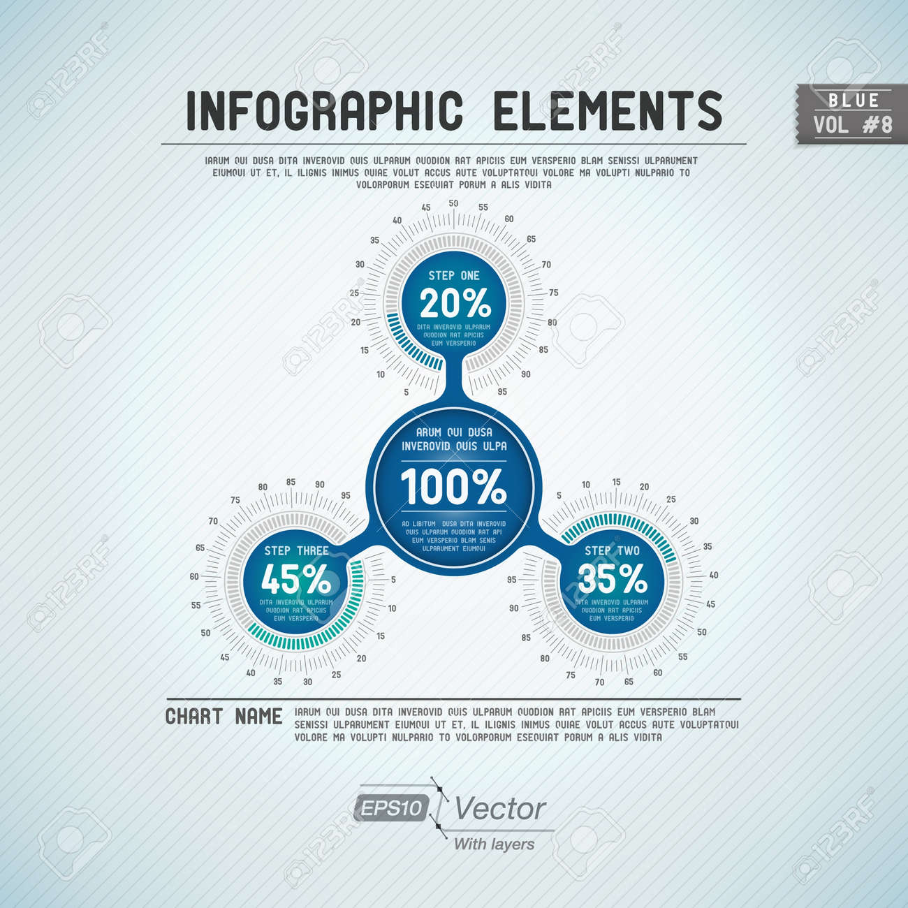 Detailed colorful infographic elements - 19297335 Detailed colorful infographic elements - 19297335