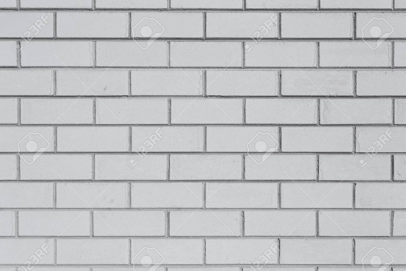 白いレンガの壁 シームレスな写真背景テクスチャ の写真素材 画像素材 Image