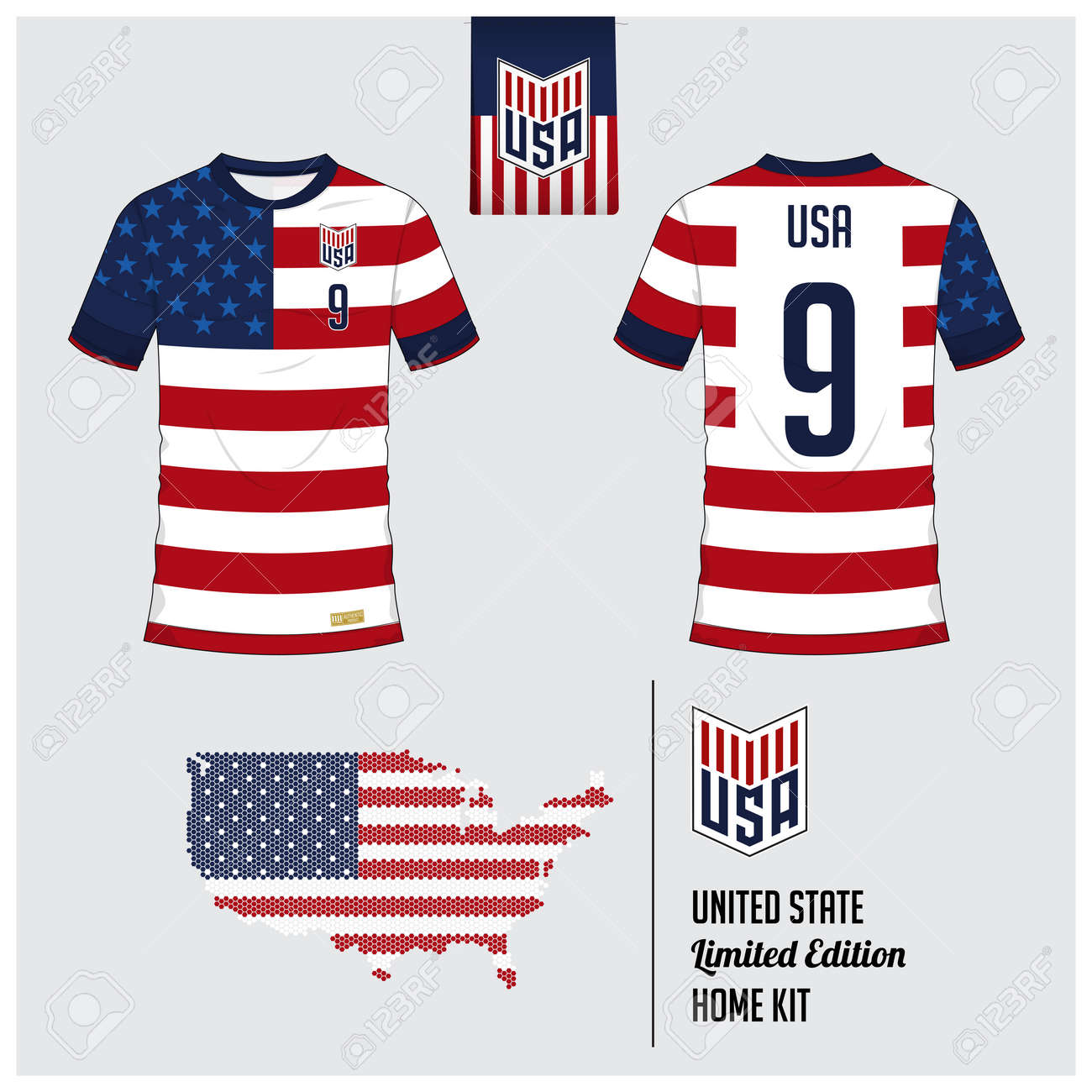 maillot soccer usa