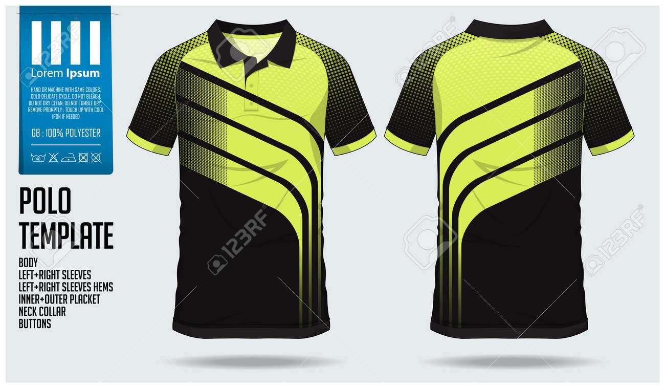 polo negro deportivo