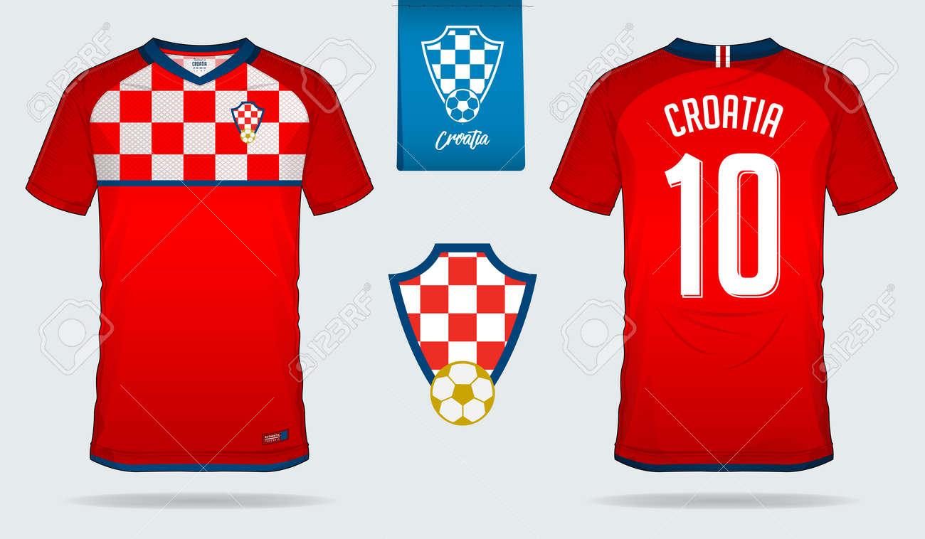 Soccer Jersey Or Football Kit Template 