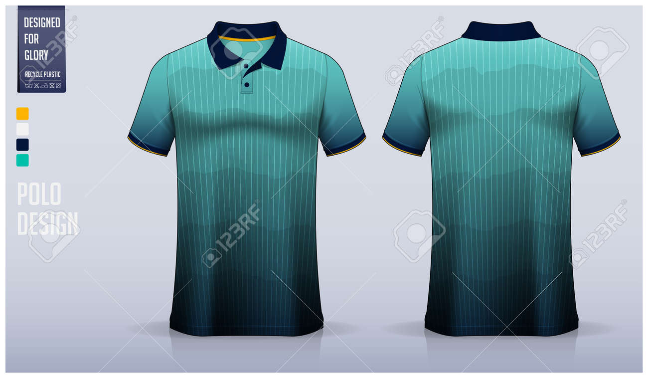 Download Polo Shirt Mockup Template Design For Soccer Jersey Football Royalty Free Cliparts Vectors And Stock Illustration Image 153116469