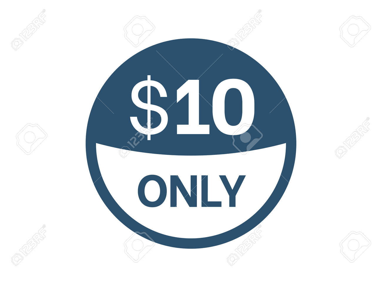 $10 달러 가격 아이콘입니다. 10달러 가격표 로열티 무료 사진, 그림, 이미지 그리고 스톡포토그래피. Image 159054599