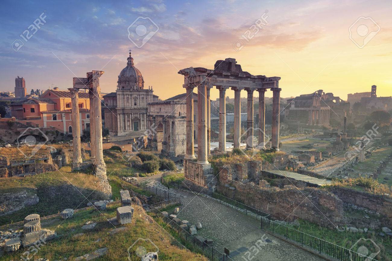 Roman Forum. Image of Roman Forum in Rome, Italy during sunrise. - 50454009 Roman Forum. Image of Roman Forum in Rome, Italy during sunrise. - 50454009