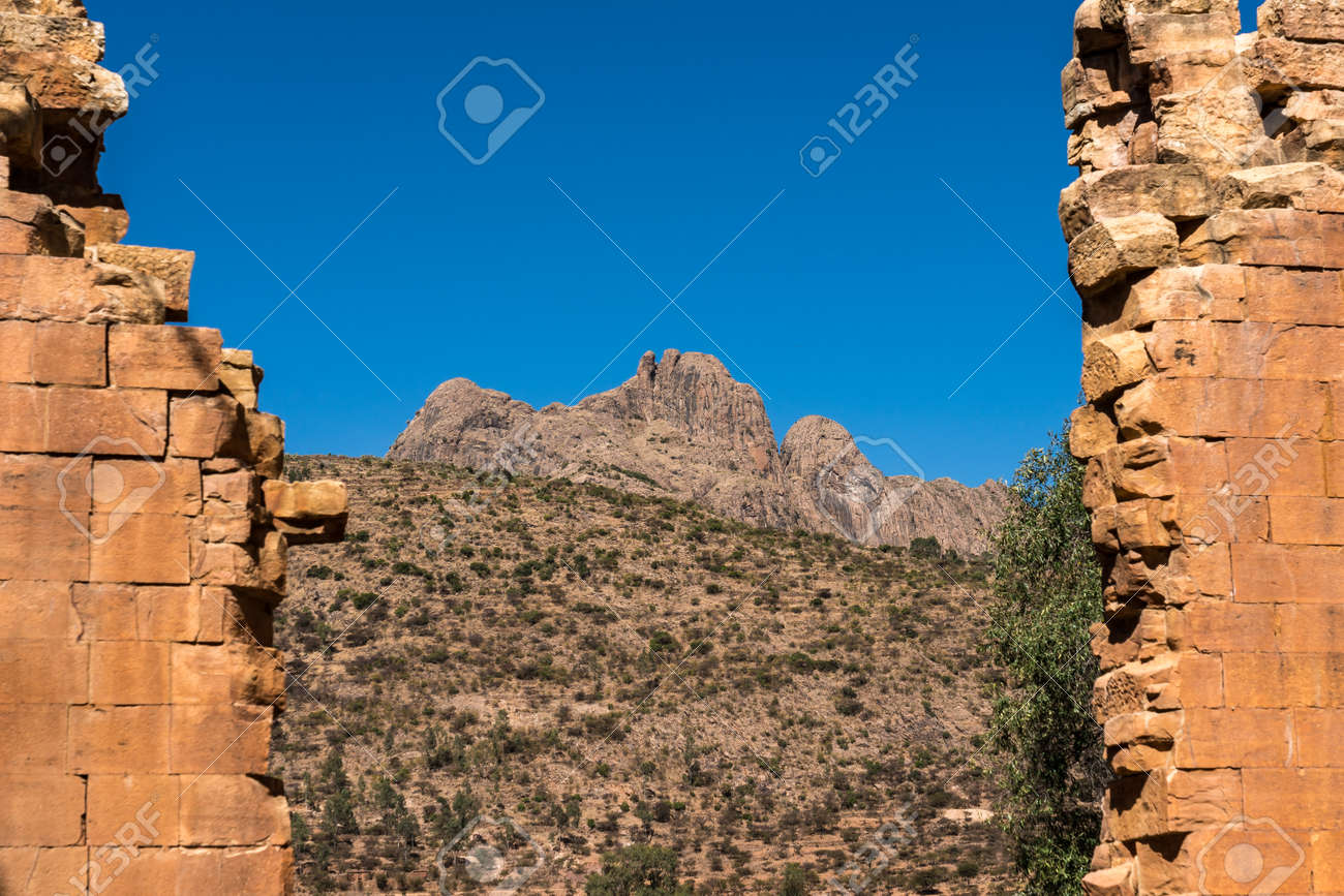 Ruins Of The Yeha Temple In Yeha, Ethiopia, Africa Stock Photo, Picture and  Royalty Free Image. Image 129652663.
