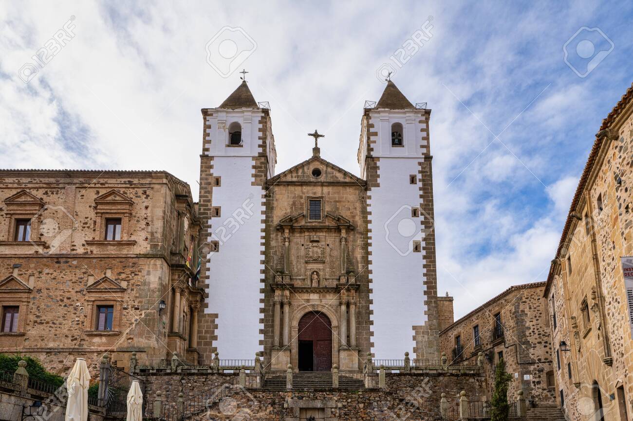 San Francisco Javier Church Built In Baroque Style In Caceres Stock Photo Picture And Royalty Free Image Image 140701052