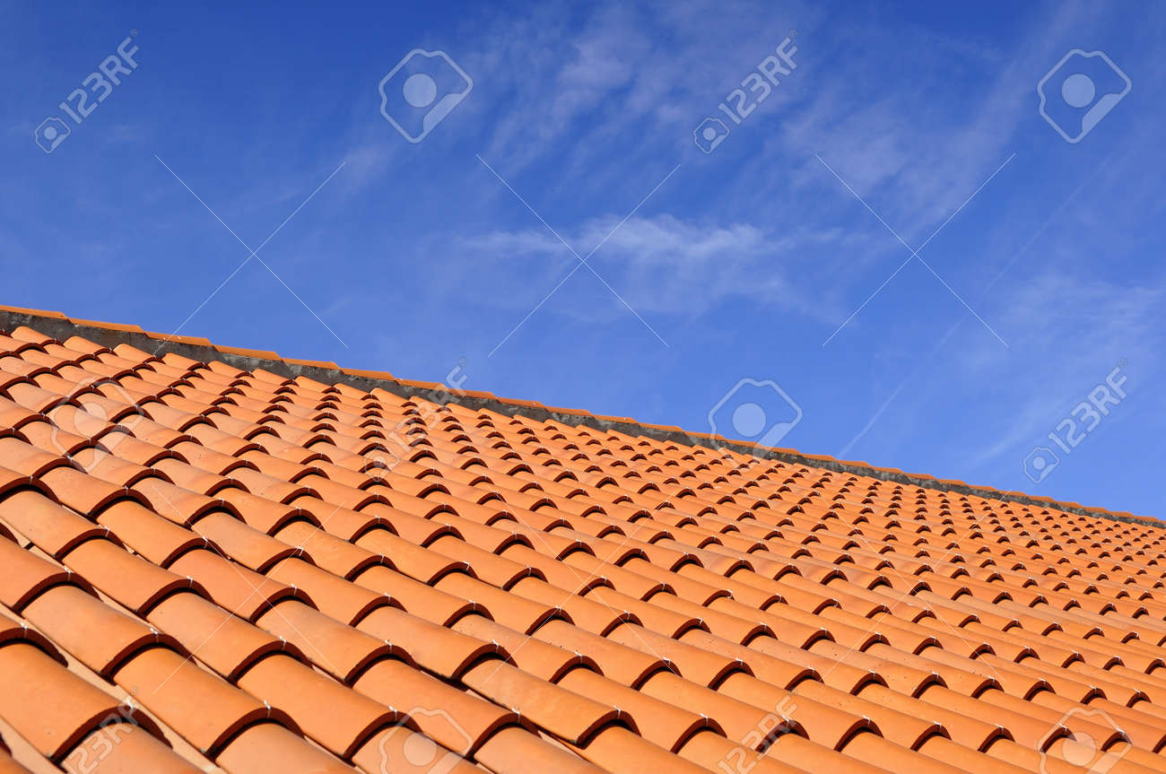 Orange Roof Tiles Made From A Ceramic Material And The Sky Above Stock Photo Picture And Royalty Free Image Image 10621924 Find out what's up in your night sky during december 2020 and how to see it in this space.com the cluster, which contains at least 1000 stars, extends for two full moon diameters across the sky. 123rf com