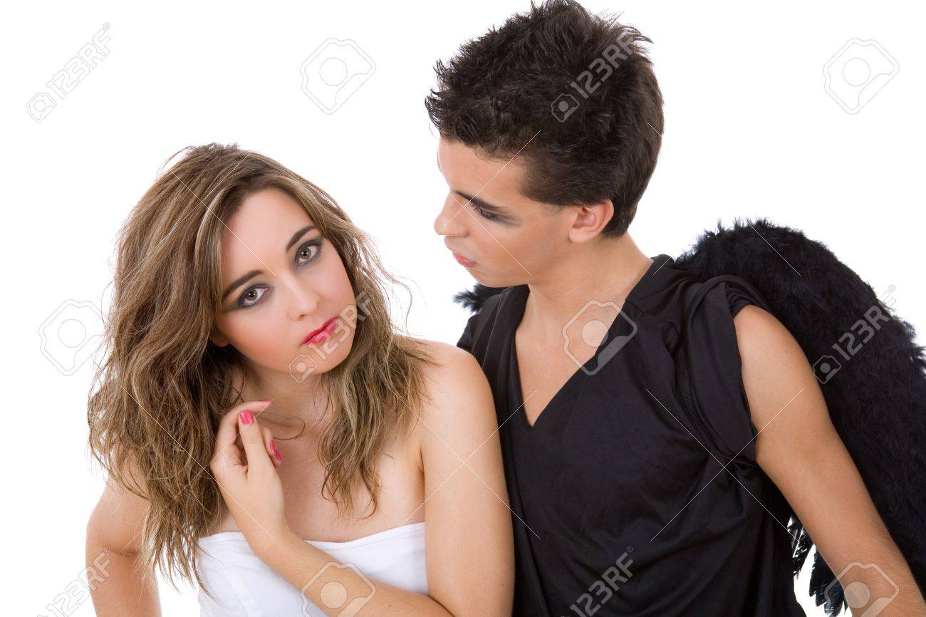 real teen couple playing around Real teen couple playing around