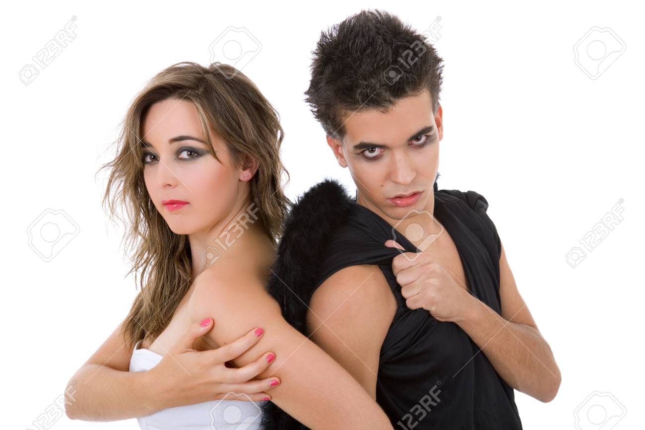 real teen couple playing around Real teen couple playing around