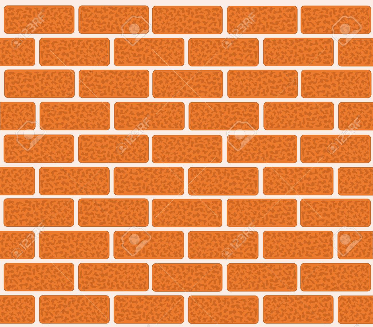赤レンガのレンガの壁 あなたのデザインのベクトル イラスト のイラスト素材 ベクタ Image