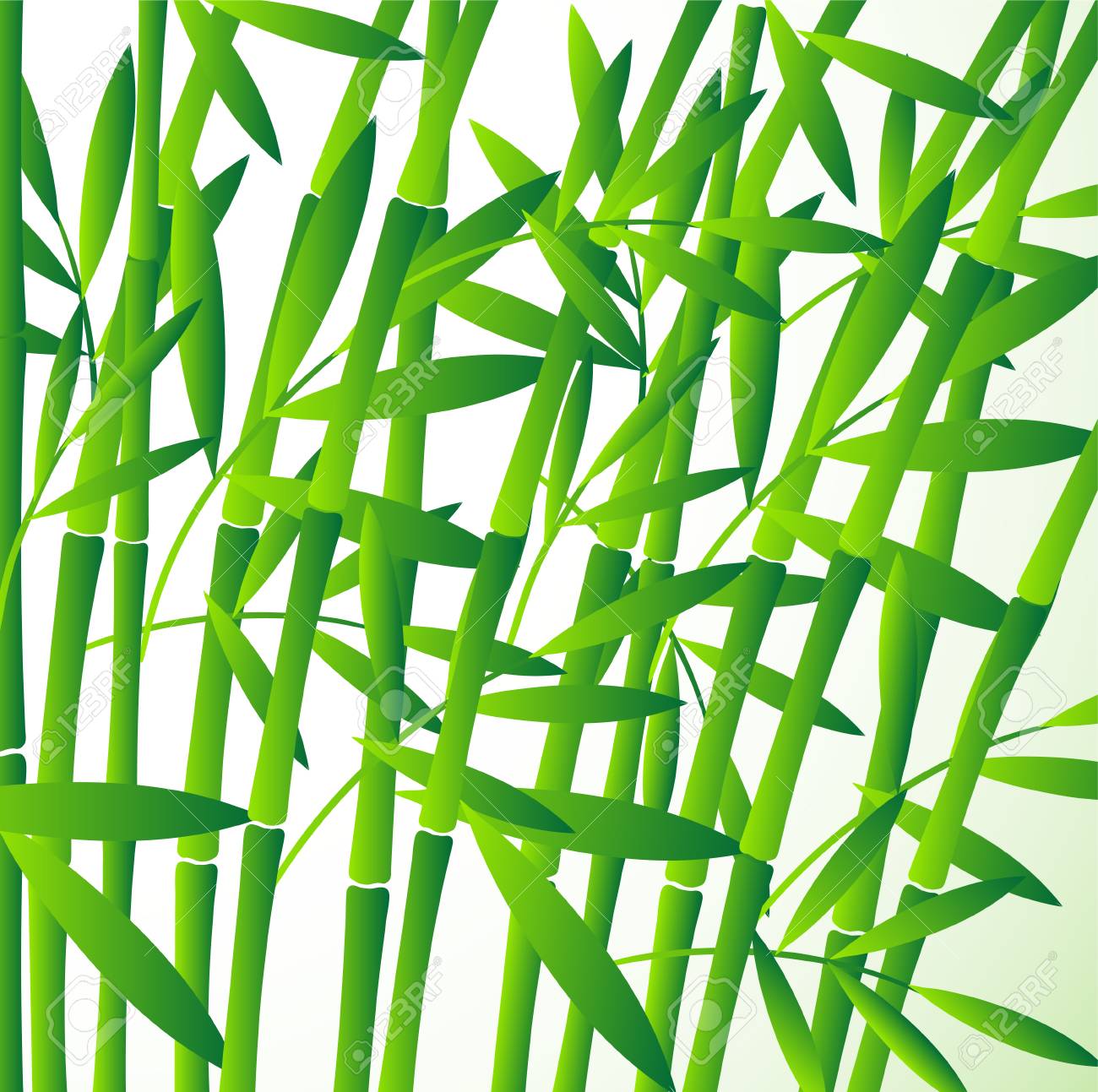 中国または日本の竹草東洋の壁紙のストックベクターイラスト 熱帯アジア植物の背景 のイラスト素材 ベクタ Image