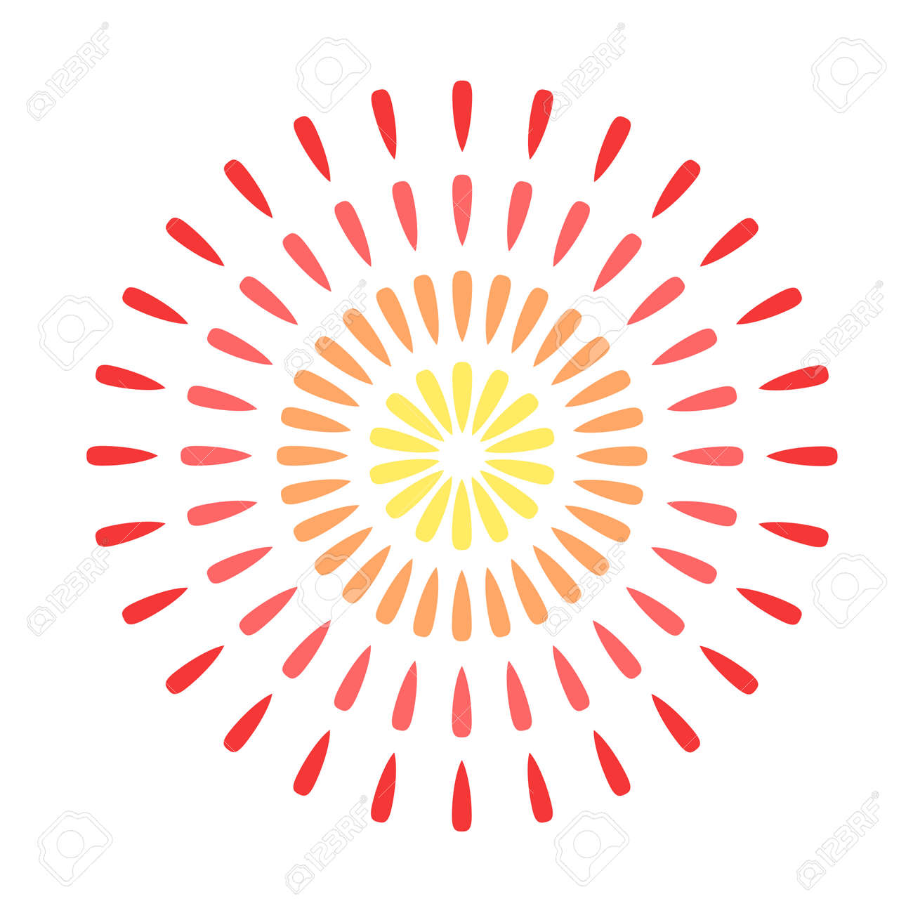 Colorful firework. Celebration fire firework, christmas pyrotechnics firecracker for winter party festival birthday celebration or anniversary firecracker background isolated vector - 148646570 Colorful firework. Celebration fire firework, christmas pyrotechnics firecracker for winter party festival birthday celebration or anniversary firecracker background isolated vector - 148646570