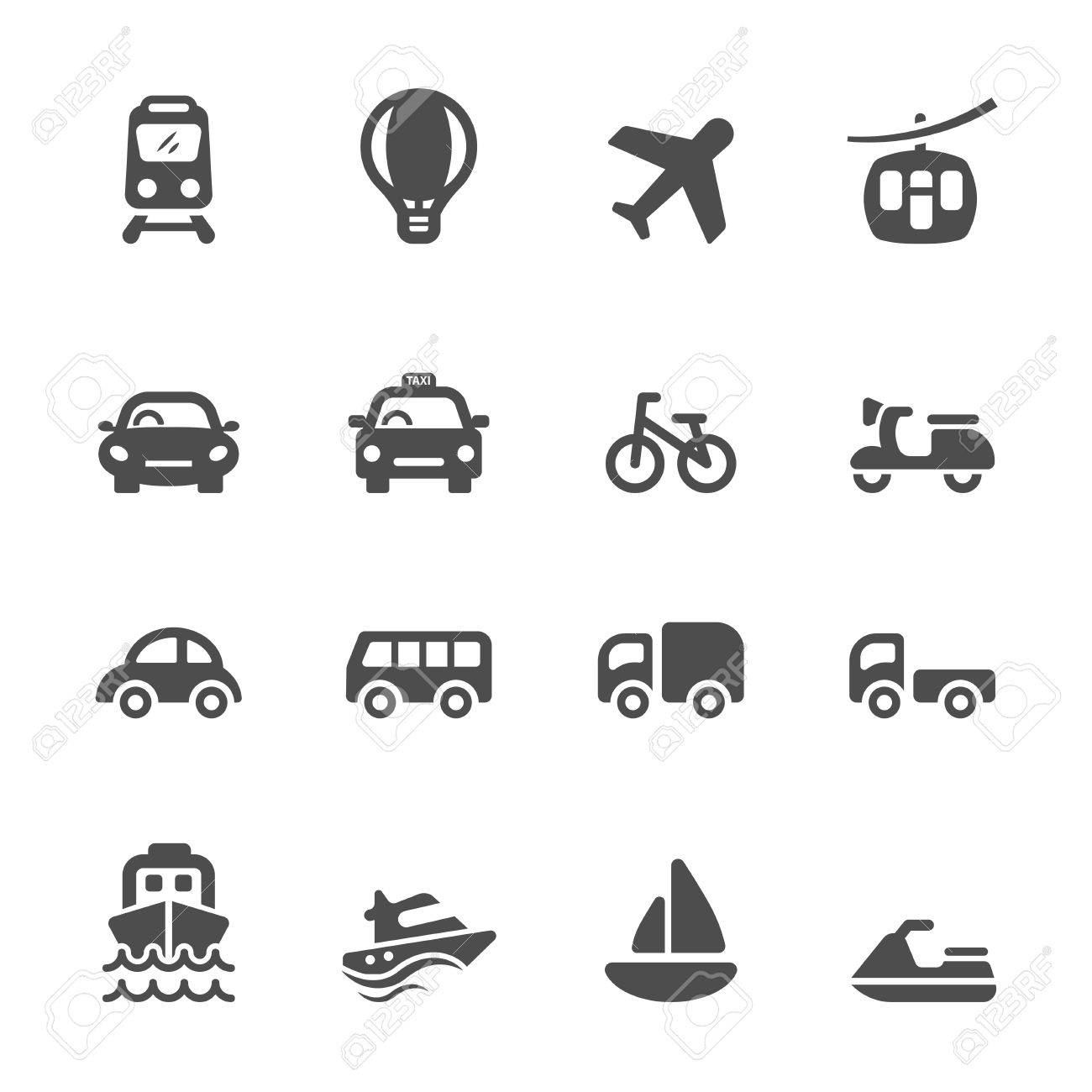 Vehicle Icon Set