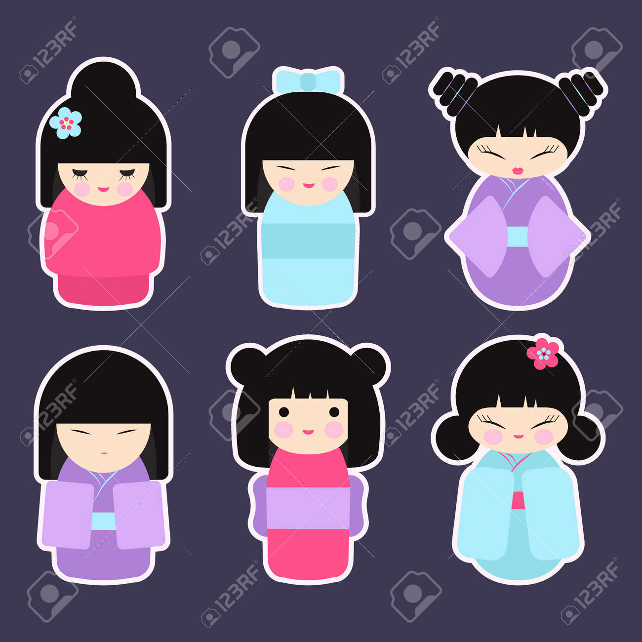 muñecas japonesas kawaii