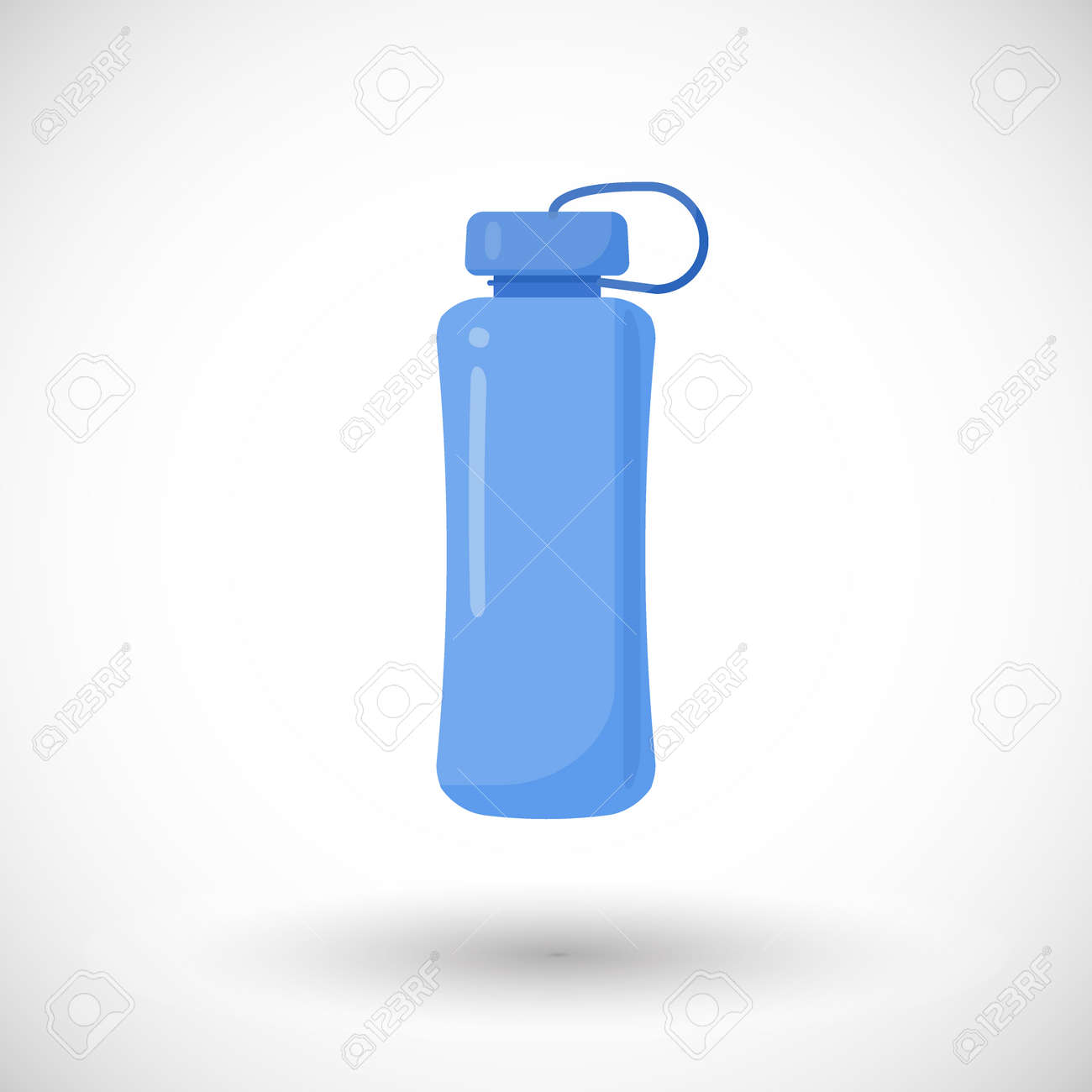 Flat Water Bottle >> Sport Water Bottle Flat Design Of Equipment With Round Shadow Flat Water Bottle >> Sport Water Bottle Flat Design Of Equipment With Round Shadow
