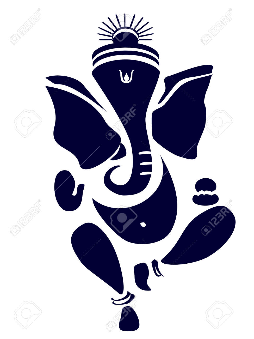 Ganesha Or Ganesh Illustration Royalty Free SVG, Cliparts, Vectors, and  Stock Illustration. Image 31850055., image size:975x1300