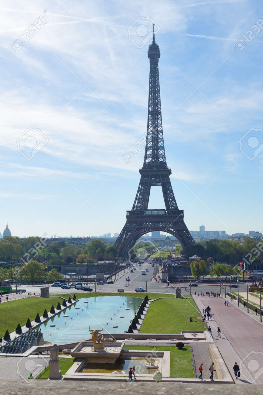 paris france may 6 2016 the main tourist attraction of paris