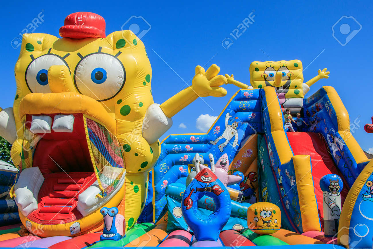 inflatable attraction of young children bulgaria varna 16.05.2018 - 133910463 inflatable attraction of young children bulgaria varna 16.05.2018 - 133910463