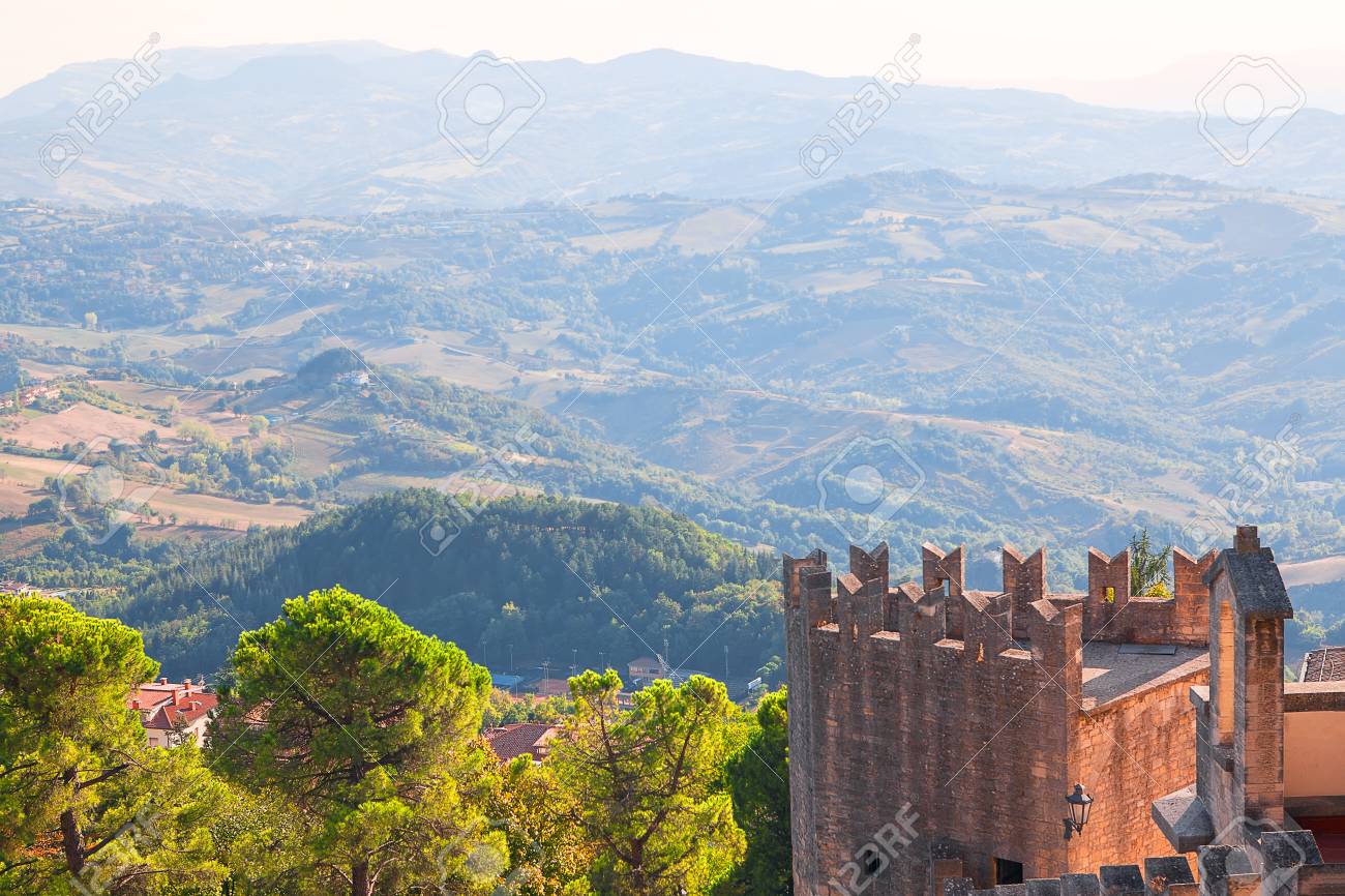 San Marino Landscape Stock Photo Picture And Royalty Free Image Image 94735183