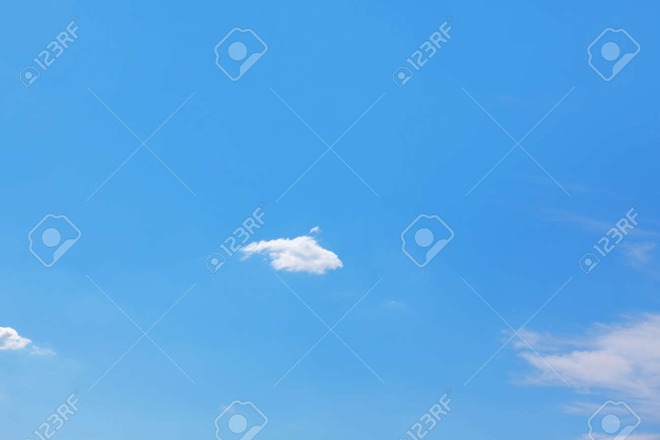 Summer Blue Sky with Light Clouds . Daytime Heaven - 169997113 Summer Blue Sky with Light Clouds . Daytime Heaven - 169997113